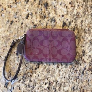 Coach Wristlet